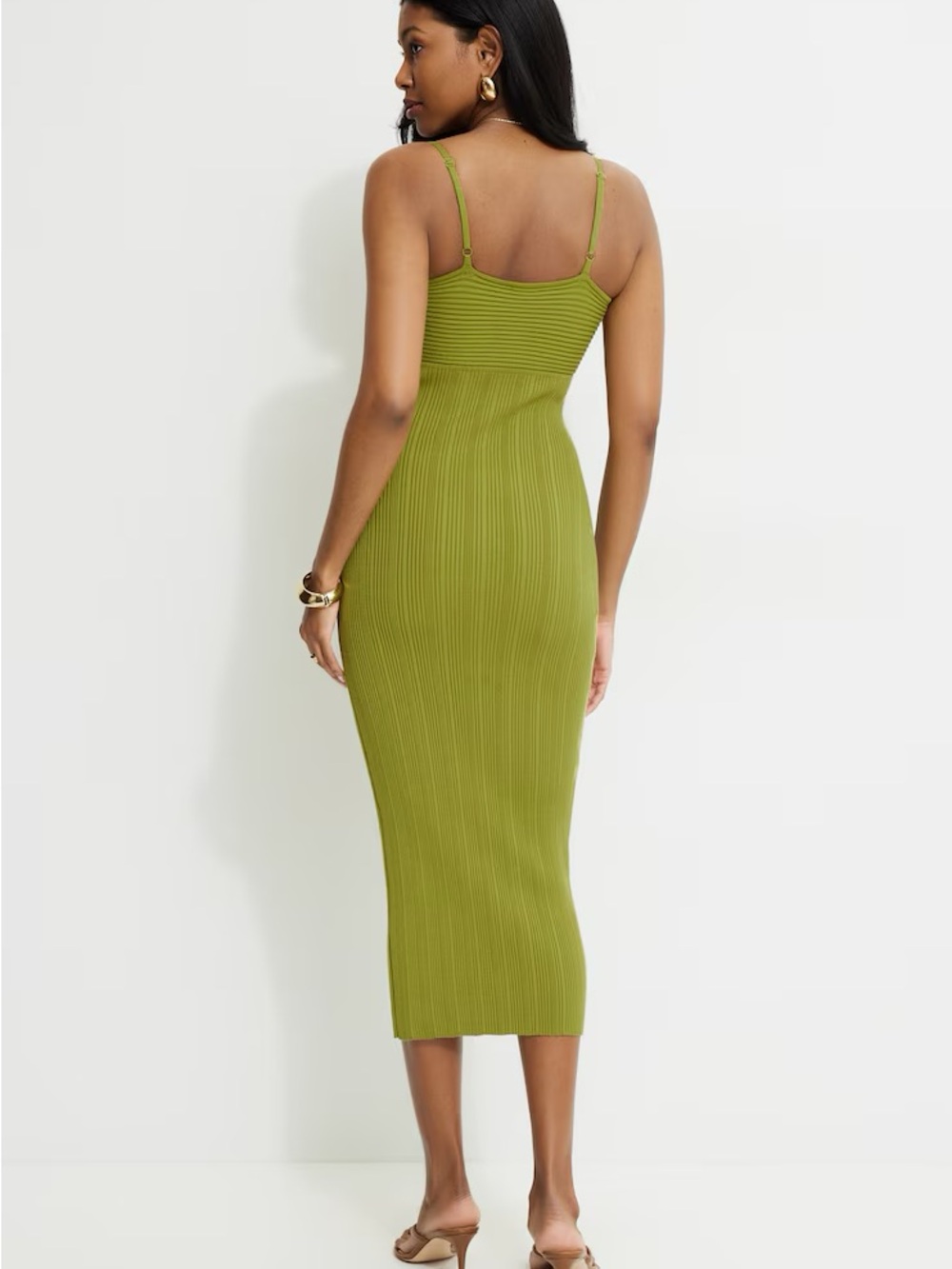 DYNAMITE - Ribbed Dress - Picture 2 of 5